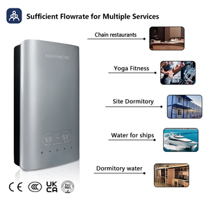 Chauffe-eau électrique en plastique à haute efficacité 24000W 380V 3 phases Chauffage instantané <span class=keywords><strong>Douche</strong></span> <span class=keywords><strong>extérieure</strong></span> avec protection de sécurité - Product Image 3