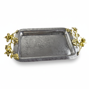 ถาดเสิร์ฟสำหรับผลไม้ขนมขบเคี้ยวชาเค้กที่ให้บริการจานจานรองที่มีการจัดการสำหรับบ้านโรงแรมและร้านอาหารตกแต่ง - Product Image 1