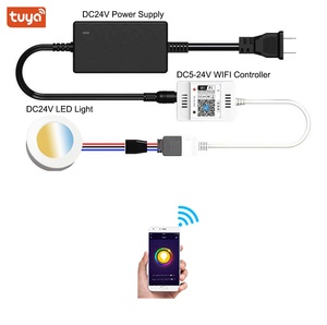 Panel LED inteligente CRI90 de 6W, 12W, 24V, 2000-6000K, luz de techo Dali CCT, KNX Loxone Tree CASAMBI Tuya GVS, paneles Led planos de Control del hogar - Product Image 2