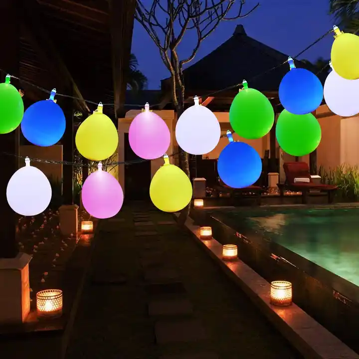 Colorful LED Balloon String Christmas Party