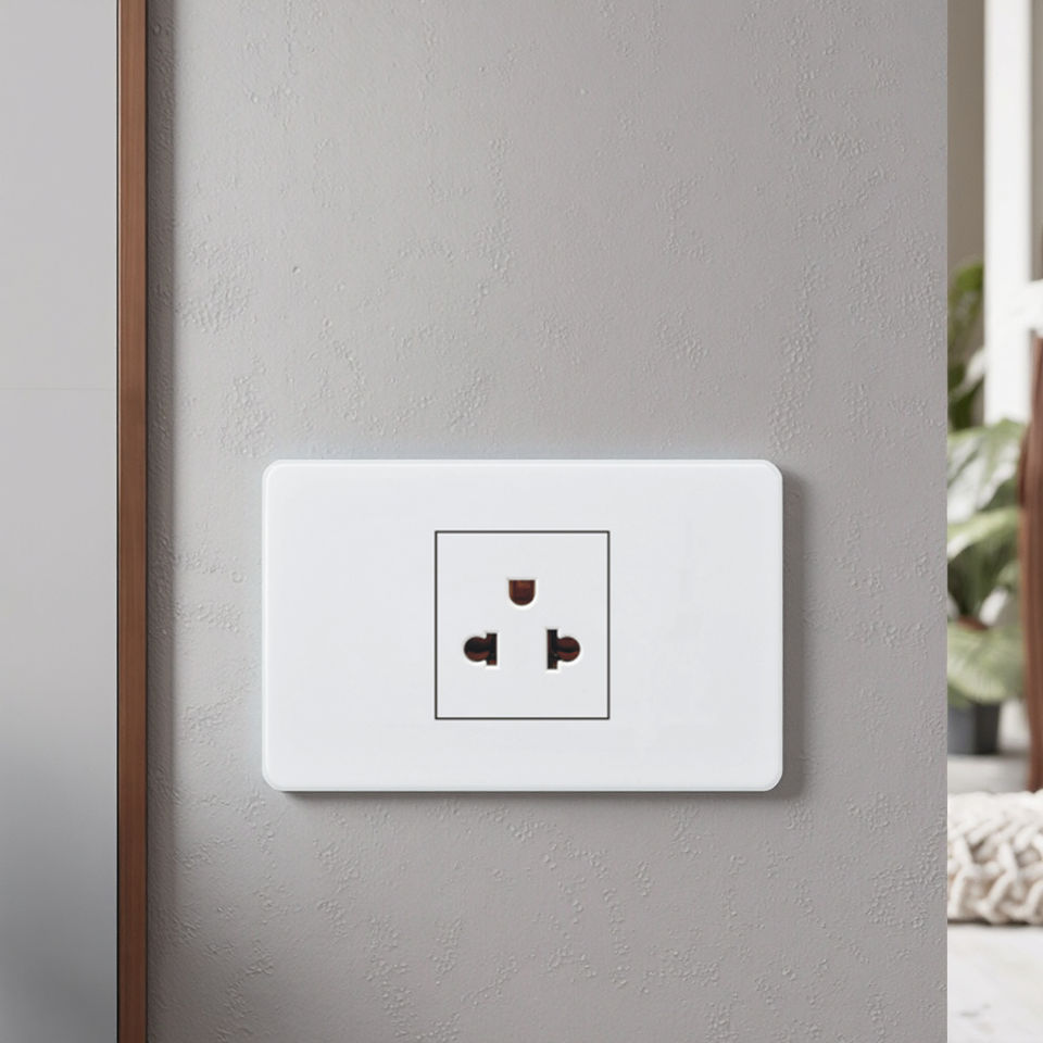 VNX Factory Hot Selling 16A Socket With Switch American Standard Electrical Socket for Electrical Home
