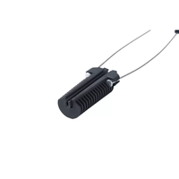Collier de serrage en plastique PA500 pour câble à fibres optiques ADSS aérien, collier de tension d'extrémité aérienne