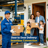 Service de fret maritime LCL FCL porte-à-porte pour les marchandises en vrac de l'e-commerce