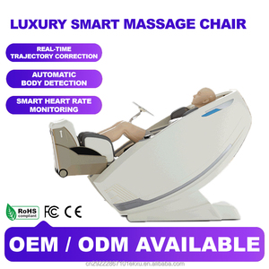 Fauteuil de massage Ultimate Ease True 4D à mécanisme intelligent haute précision avec tige à vis pour thérapie des tissus profonds et soins de la colonne vertébrale - Product Image 1