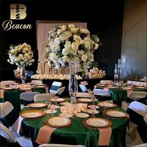 Hot Sale High Quality Wedding Centerpiece Tall Trumpet Transparent Glass <strong>Vases</strong> for <strong>Flower</strong> Arrangements - Product Image 3