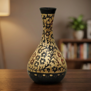 Black & Gold European Style Brass <b>Small</b> Tabletop Flower <b>Vase</b> - Product Image 3