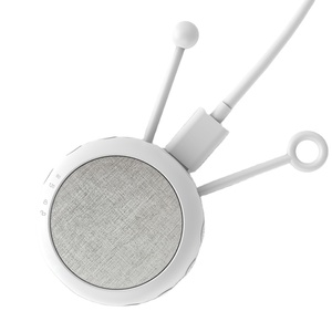 Veilleuse USB portable avec machine à bruit blanc, 10 sons apaisants pour bébés et adultes, garantie 1 an pour usage domestique - Product Image 1
