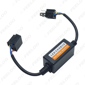 Araba LED far <span class=keywords><strong>H4</strong></span> Hi/Lo far Canbus hata ücretsiz yük direnci için hata ücretsiz uyarı Canceller fiş - Product Image 2