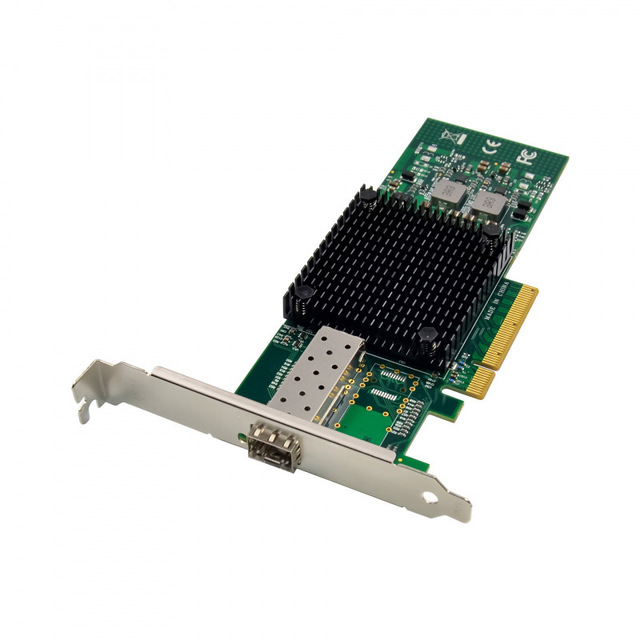 MELLANOX X-3 PCIe X8 10G Single Fiber Port High-Speed Gigabit Network Server Card Compatible Ethernet WiFi Interfaces Used