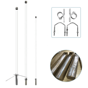 เสาอากาศฐาน F23 F23H Diamonds สำหรับสถานีวิทยุ VHF 144-174MHz ทำจากไฟเบอร์กลาส - Product Image 1