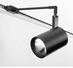 7W12W18W Luz de riel LED lineal COB montada en superficie para Rail Spotlight <span class=keywords><strong>Galler</strong></span> YRetail Museum Accesorios de iluminación - Product Image 4