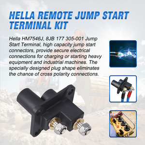 ชุดอุปกรณ์สตาร์ทฉุกเฉิน Hella Remote Emergency Start Terminal Kit สีดำ รุ่น 177305031 สำหรับเครื่องจั๊มสตาร์ท - Product Image 4