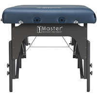 Master Massage Montclair Royal Blue Professionnel Portable En Bois Pliant Léger Portable Massage Lit Lash Lit Spa Lit