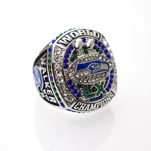 Новейшее, самое продаваемое чемпионское кольцо <span class=keywords><strong>2026</strong></span> года Seattle Seahawks Fan Edition из сплава, мужское спортивное украшение - Product Image 4