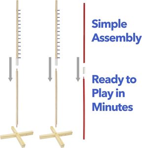 Juego de <span class=keywords><strong>limbo</strong></span> de madera Configuración simple <span class=keywords><strong>Limbo</strong></span> Pole para juego de fiesta al aire libre Juego de patio de palo de <span class=keywords><strong>limbo</strong></span> de madera - Product Image 4