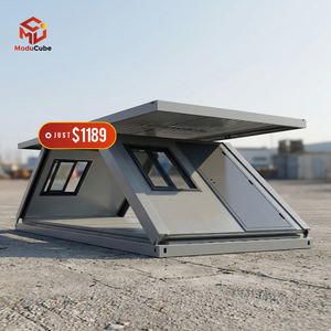 Casa Modular Pré-Fabricada Moducube de 20 Pés Dobrável em Z Contêiner Casa Móvel Acampamento Escritório Contêiner de Armazenamento - Product Image 1