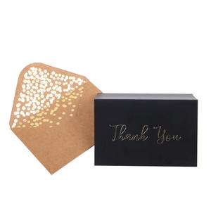 การ์ดแสดงความยินดีพร้อมซองการ์ดอวยพรสุดหรูขอแสดงความยินดีสลักลายนูนเป็นตัวอักษรฟอยล์สีทองสำหรับงานรับปริญญา - Product Image 6