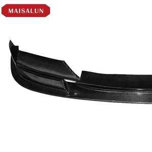 Vente directe d'usine, pièces de rechange de voiture, lèvre de pare-chocs de voiture, lèvre avant de Style 3D en Fiber de carbone pour BMW série 5 F10 F18 - Product Image 5