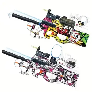 Automatische Gel Splatter Blasters P90 Toy Gun Outdoor Shooting Games Boys Mini P90 Toys Guns