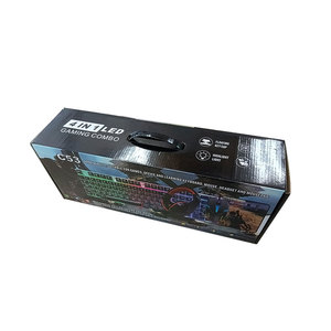 Kit de jeu 4 en 1 C53 : <span class=keywords><strong>clavier</strong></span>, <span class=keywords><strong>souris</strong></span>, <span class=keywords><strong>casque</strong></span>, tapis de <span class=keywords><strong>souris</strong></span>, filaire, USB, RGB, pour PC <span class=keywords><strong>gamer</strong></span>, <span class=keywords><strong>ensemble</strong></span> de bureau - Product Image 6