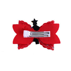 Barrettes à cheveux scintillantes de Noël pour filles coréennes, accessoires mignons pour enfants pour les fêtes - Product Image 2