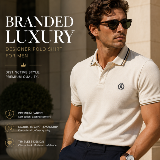 Custom Embroidery logo Business Casual Old Money Soft Breathable Premium Cotton Branded Luxury Designer Polo Shirt for Men