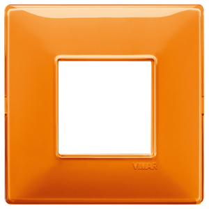 Vimar Wall <b>Switch</b> Plate Orange 14.5x9.5 Cm Square Design - Product Image 1