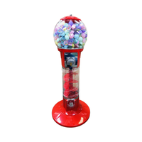 Distributeur automatique populaire à pièces pour enfants en spirale de 145 cm de haut distributeur de boules de 63mm pour capsules Gumball