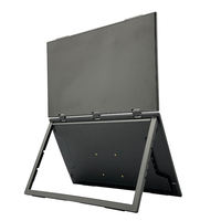 Monitor Portátil LED IPS de 1920x360 de 15.6 Pulgadas, Plegable, Pantalla Dual con Tipo C para PC/Android/Switch/PS5