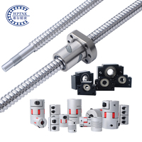 Husillo de Bolas Lineal de Precisión de 20 mm de Diámetro, 2005, 2010, 2020, 300 mm, 600 mm, 1000 mm, para Máquinas de Procesamiento Láser
