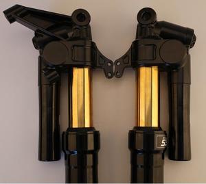 Hiệu suất cao sửa đổi phía trước ngã ba giảm xóc chỉ đạo xe máy van điều tiết - Product Image 2