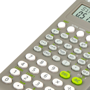 Wissenschaftlicher Taschenrechner, leichtes Handgerät, reibungsloser Betrieb, geeignet für verschiedene Mathematikfächer in der Mittel- und Oberstufe - Product Image 6