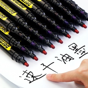 Chen Guang Refillable Black <b>Marker</b> 12mm <b>Permanent</b> Ink Pen For Outlining And Marking - Product Image 1