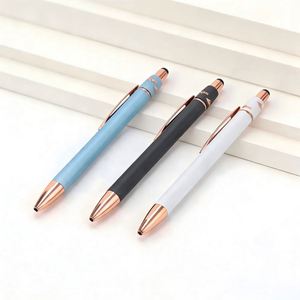 Promotional Luxury Metal Ballpoint <b>Pens</b> Wholesale Universal Stylus <b>Pen</b> Slim Signature <b>Pens</b> with Custom logo for Advertising - Product Image 3