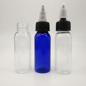 Vente chaude 30ml-120ml pour PET Twist Top Cap personnalisable sérigraphié Mini bouteille à presser pour huile capillaire - Product Image 1