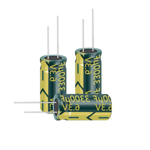 Condensateurs électrolytiques en aluminium 3300uf 6.3V, résistance aux hautes températures pour la réparation électronique - Product Image 1