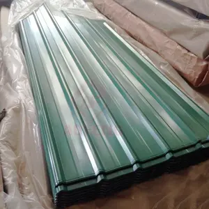 ISO ASTM acciaio preverniciato metallo rivestito in bobina colore tetto prezzo lamiera di copertura lamiera ondulata zincata