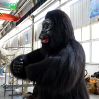 Parc d'attractions Gecai Animatronic Modèle grandeur nature de chimpanzé Factory