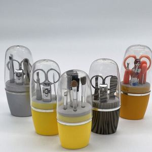 Set de Regalo de 5 Piezas para el Cuidado de las Uñas, Cortaúñas, Set de Manicura de Acero Inoxidable, Kit de Pedicura Negro, Set de Herramientas Personales para el Cuidado de las Uñas - Product Image 2