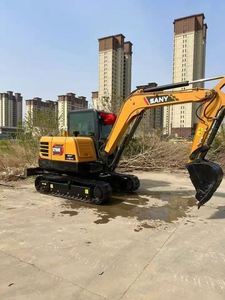 Like-New Used Sany SY60C 6Ton Excavator Original <b>Paint</b> Hydraulic Excavator Japan Engine Thumb Attachment Breaker CE Certified - Product Image 3