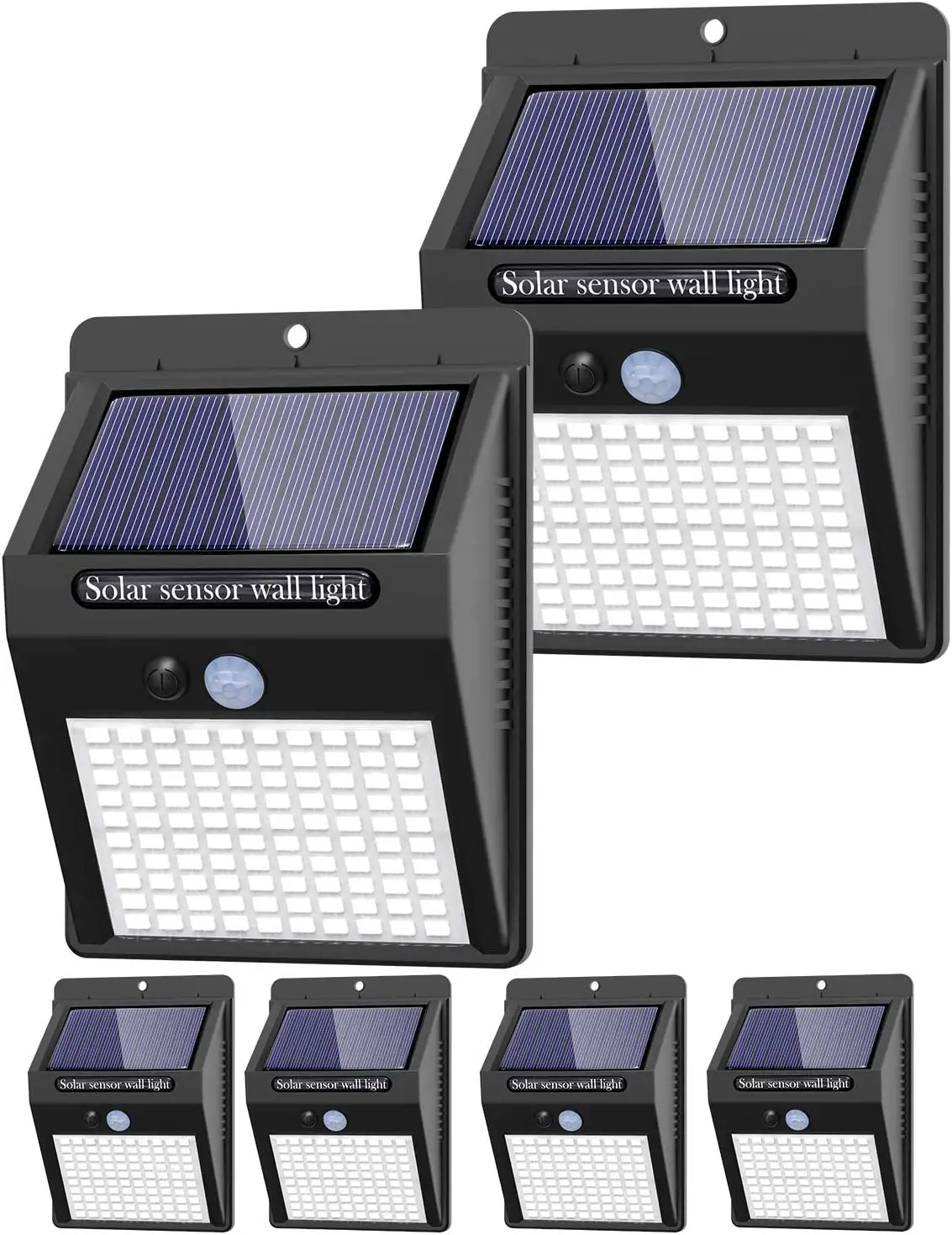 Top vendita 270 grandangolare luci di sicurezza solare sensore di movimento luci senza fili IP65 impermeabile all'aperto luci solari da parete per il giardino