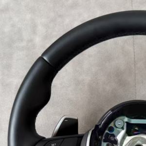 Volant de direction large pour <span class=keywords><strong>BMW</strong></span> F10 F11 F20 F21 F23 F30 F31 F32 F33 F36 F01 F06 F07 M3 M4 M5 <span class=keywords><strong>X1</strong></span> F48 X3 F25 - Product Image 5