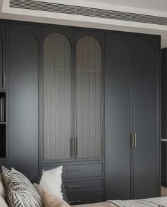 Armoire de chambre à coucher moderne conçoit une armoire de rangement multifonctionnelle - Product Image 6