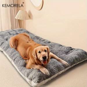 Extra-large Plush <b>Dog</b> <b>Bed</b>/<b>sofa</b> in Stock Thickened and extra Soft Polyester Pet <b>Bed</b>, Large Capacity and Comfortable Pet <b>Bed</b> - Product Image 1