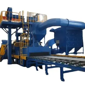 qingdao bonzer Q69 Roller Conveyor H Beam Shot Blasting Machine