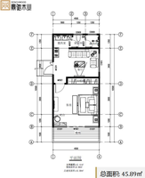 Maison en bois moderne préfabriquée de type boutique