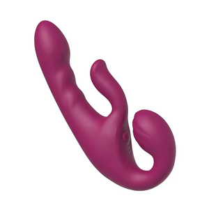 Vibrador de Doble Cabezal Portátil Recargable por USB, Resistente al Agua IPX7, Producto para Adultos, Directo de Fábrica - Product Image 1