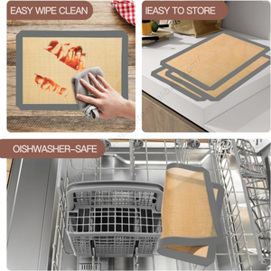 Alfombrilla de Silicona para Hornear Personalizada al por Mayor, Colorida, Resistente al Calor y Reutilizable, Herramientas de Repostería para Cocina - Product Image 3