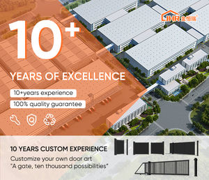 Clôture de jardin privée en aluminium décorative moderne JHR, <span class=keywords><strong>portail</strong></span> pliant à deux battants, clôture et <span class=keywords><strong>portail</strong></span> d'allée pour maison - Product Image 5