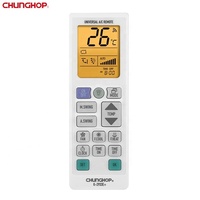 CHUNGHOP-Control remoto de aire acondicionado universal, código fijo compatible con Gree Haier Hisense Lg Panasonic Chigo Tcl